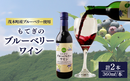 茂木産ブルーベリーを使用した ブルーベリーワイン360ml×2本セット | ワイン ワイン ワイン ワイン ワイン