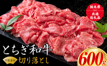 黒毛和牛 とちぎ和牛 焼肉 切り落とし A4〜A5等級 霜降り 赤身 ステーキ 極上 600g 数量限定 牛肉 冷凍 [30日以内に出荷予定(土日祝除く)] 冷凍庫 個別 1kg以内 1kg以上 ブランド牛