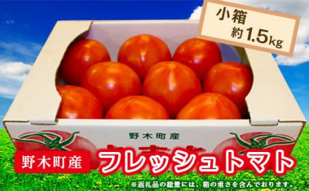 T01 栃木県野木町産トマト小箱（約1.5kg）
