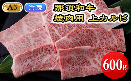 [冷蔵]那須和牛焼肉用A5(上カルビ)牛肉 国産 冷蔵 冷凍 焼き肉 那須町〔D-3〕