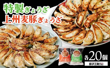 餃子 上州麦豚ぎょうざ 特製ぎょうざ 食べ比べセット 合計40個