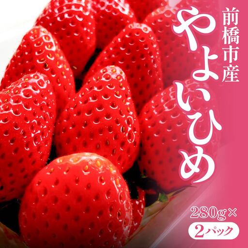 いちご やよいひめ 280g 2パック いちご