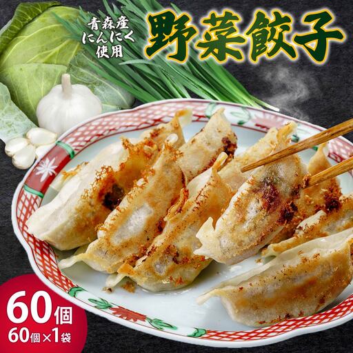 餃子 野菜餃子 60個セット (60個×1袋) 冷凍 餃子