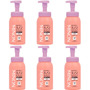 ミノン全身シャンプー泡タイプ６本セット
