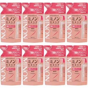 ミノン薬用ヘアシャンプー詰替用８個セット