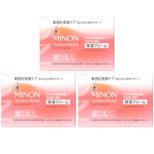 ミノン アミノモイスト モイストチャージ クリーム３個セット