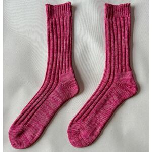 [ezu]someiro kutsushita /マゼンタ◆高級◆コーマ糸◆湿調作用