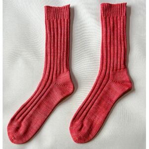 [ezu]someiro kutsushita /オレンジ◆高級◆コーマ糸◆湿調作用