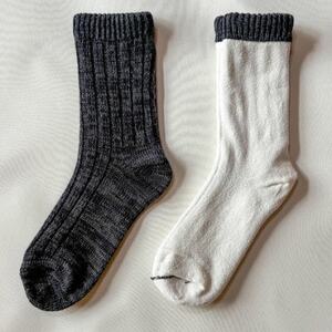 【ezu】hietori kutsushita/ブラック◆シルク×コットンの二重構造靴下【1650088】