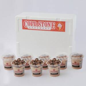 まるでケーキのようなパフェアイスのセット コールドストーン パフェアイス フォーリンチョコレート8個[配送不可地域:離島]