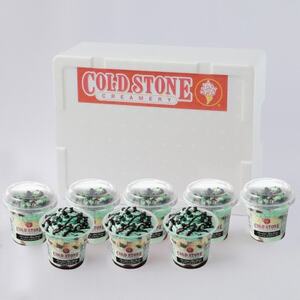 まるでケーキのようなパフェアイスのセット コールドストーン パフェアイス チョコミントラヴァーズ8個[配送不可地域:離島]