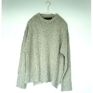 [ezu]color field sweater sougen /天然繊維◆草原◆Lサイズ