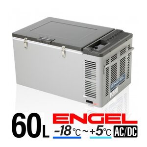 ポータブル冷蔵庫 車載冷蔵庫 エンゲル ENGEL 冷凍冷蔵庫 60L MT60F アウトドア【1211177】