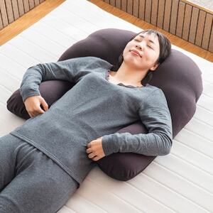 抱かれ枕　アーチピローFUN(レギュラー/ブラウン)_雑貨・日用品 枕 寝具 _【1424950】