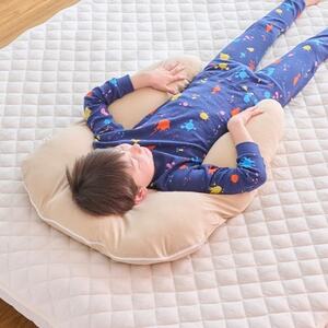 子ども用抱かれ枕　アーチピローKIDS(ベージュ)_雑貨・日用品 枕 寝具 _【1431406】