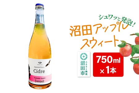 [SISGA部門最高賞]沼田アップルスウィート(甘口)750ml×1本 Fukiware Cidrerie