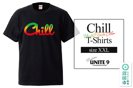 Chill T-Shirts UNITE9 RASTA COLOR / sizeXXL FUN工房UNITE9