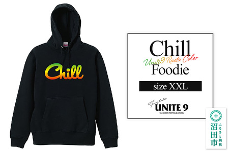 Chill Foodie UNITE9 RASTA COLOR / sizeXXL FUN工房UNITE9