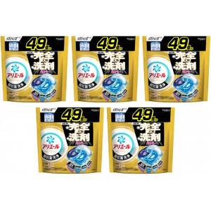 P＆G　アリエールジェルボールプロパワー　つめかえメガジャンボサイズ(49個入り)×5個_雑貨・日用品 洗剤 日用品 _【1591376】