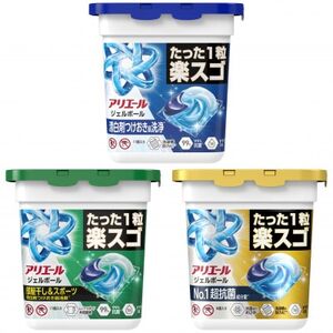 P＆G　アリエールジェルボール　プロシリーズ　(プロ・部屋干し＆スポーツ・プロパワー)本体3種セット【1685808】