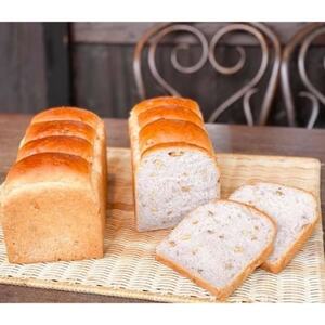 胡桃食パンの2本4斤セット_ パン ぱん_[配送不可地域:離島]