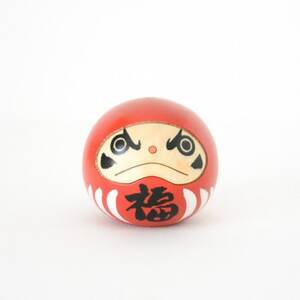 幸福だるま 赤(1体)_装飾品・工芸品 _