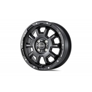 JAOS ADAMAS BL5 15x5.0J+46 4H100.0 マットブラック