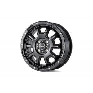 JAOS ADAMAS BL5 15x5.0J+46マットブラック[複数個口で配送]