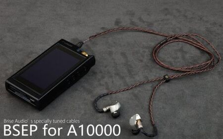 BSEP for A10000 (3極3.5mm ストレート型) イヤフォンリケーブル[ブリスオーディオ]
