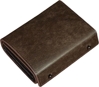 メンズ二つ折り財布 赤墨 [11100-1989]