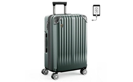 NEWTRIP0201p　スーツケース　ミッドナイトグリーン　Mサイズ　