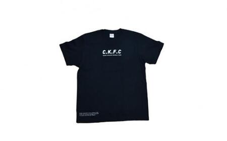 No.758-04 [黒・XLサイズ]川越からJリーグへ。CKFCオリジナルTシャツ1枚