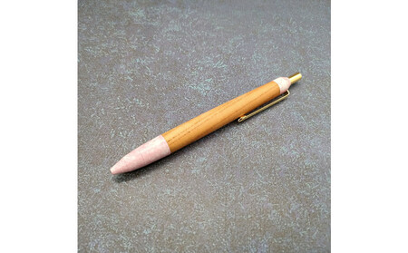 Baton Dor 欅(けやき)木軸ペン・ノック式ボールペン スペシャルエディション[鴇色紫吹]