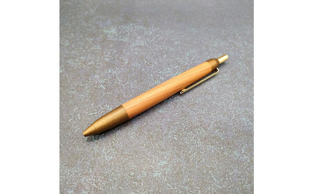Baton Dor 欅(けやき)木軸ペン・ノック式ボールペン スペシャルエディション[渋茶團十郎]
