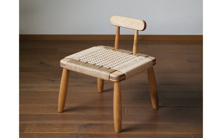 ペーパーコードのこどもいす [UMEBACHI FURNITURE]