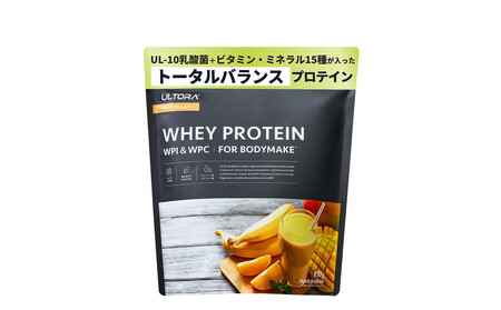 ULTORA ホエイダイエットプロテイン 810g フルーツオレ風味(リニューアル)