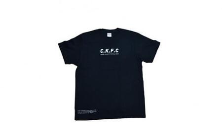 【黒・Sサイズ】川越からJリーグへ。CKFCオリジナルTシャツ1枚 ／ サッカー ユニフォーム 埼玉県