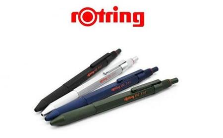 ロットリング 600 3in1 マルチペン【カモフラージュグリーン】 ／ rOtring ボールペン メカニカルペンシル 多機能ペン マルチペン 埼玉県