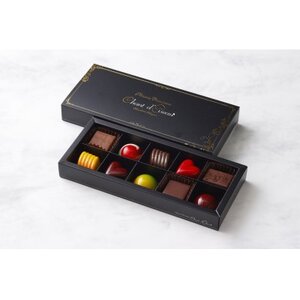 シャンドワゾーのボンボンショコラ10個入り[配送不可地域:離島]