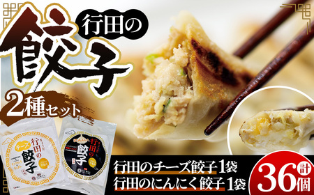 餃子セット(行田のチーズ餃子・行田のにんにく餃子)各1袋