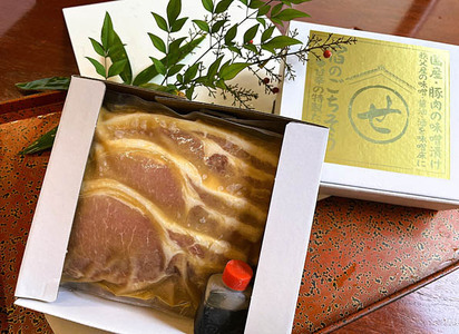 宿のごちそう 豚の味噌漬け 600g 惣菜 味噌漬け豚 国産豚 みそ漬け 秩父名物 こだわり 真空パック 冷凍 ご当地グルメ オリジナルたれ ご飯のお供 埼玉県 No.633