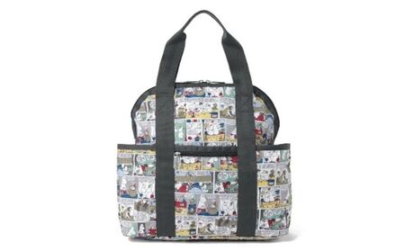 MOOMIN×LeSportsac ダブルトラブルバックパック ムーミンコミックス