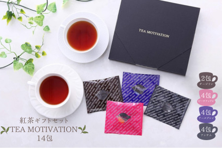 TEA MOTIVATION 紅茶 ギフト 4種 14包
