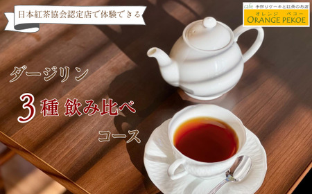 [紅茶講座体験]日本紅茶協会認定店で体験できる 「ダージリン3種 飲み比べコース」 | 紅茶 体験型 カフェ 講座 日本紅茶協会認定 認定店 ティーバッグ 埼玉県 東松山市