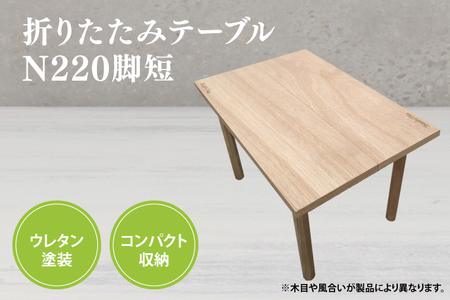 折りたたみテーブルN220脚短