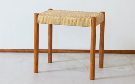 籐編みのスツール ケヤキ 林蔵 wood furniture | 椅子 スツール 椅子 スツール 椅子 スツール 椅子 スツール 椅子 スツール