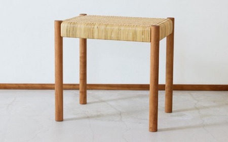 籐編みのスツール チェリー 林蔵 wood furniture | 椅子 スツール 椅子 スツール 椅子 スツール 椅子 スツール 椅子 スツール