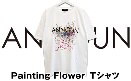 [ANNOUN]Painting Flower Tシャツ