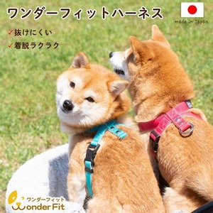 ハーネス 抜けにくい 嫌がらない 簡単装着 着脱らくらく 調整可能 34-100g / 犬用 胴輪 お散歩 安心設計 抜けない 脱げ 外れ ワンタッチ 簡単装着 ペットグッズ ペット用品 おしゃれ 可愛い プレゼント 贈り物 てるべる 埼玉県 No.317