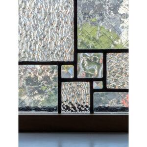 ステンドグラスのセミオーダーパネル(四角・クリアー)